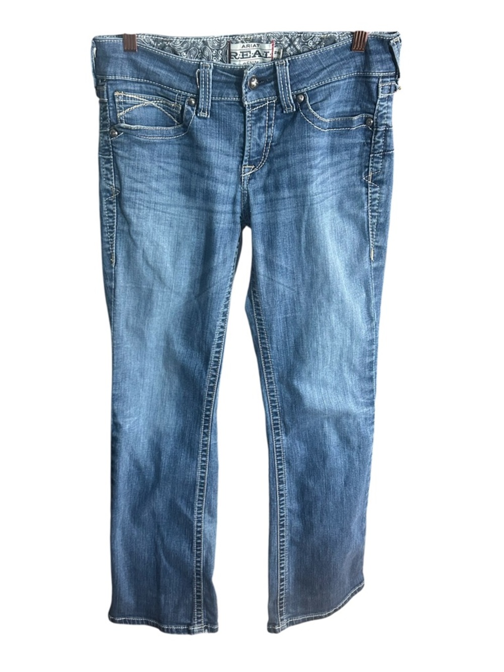 Ariat Women's Medium Blue Boot Cut Jeans